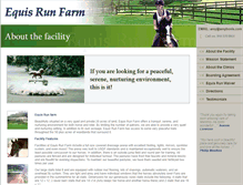 Tablet Screenshot of equisrunfarm.com
